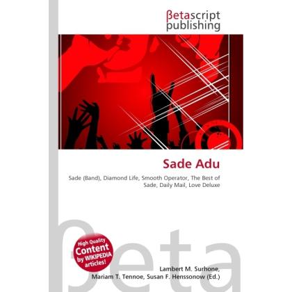 Sade Adu, Fachbücher