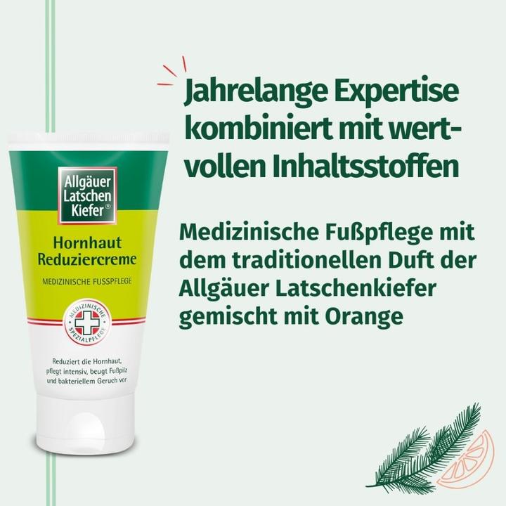 Produktbild Allgäuer Latschenkiefer Hornhaut Reduziercreme, 150 ml Creme (Hornhautentferner, 150 ml)