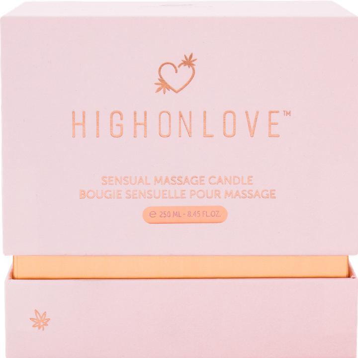 Actual product image High on Love candle (250 ml)
