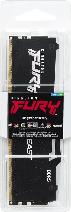 Produktbild Kingston FURY Beast RGB (1 x 32GB, 5600 MHz, DDR5-RAM, DIMM)