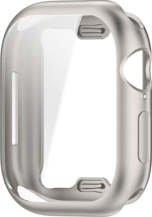 Immagine prodotto Cover-Discount Apple Watch 10 - 46 mm - Custodia di protezione in gomma effetto metallo