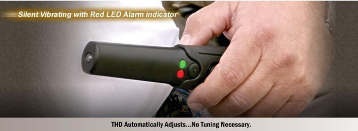 Actual product image Garrett THD visitatie hand metaaldetector scanner beveiliging