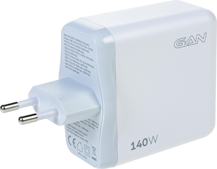 Actual product image Onit USB-Wandladegerät Quad 3C1A 140 W GaN Weiss (140 W)