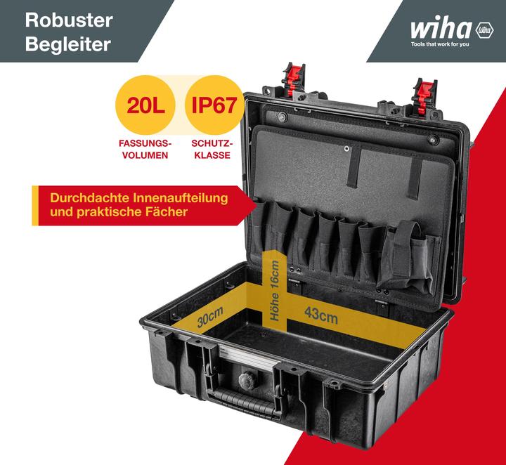 Actual product image Wiha Basic Set L Electric (39 pieces)