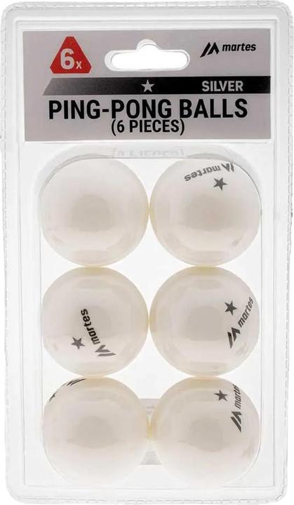 Image du produit Mares - Balles de ping-pong (6 pcs)