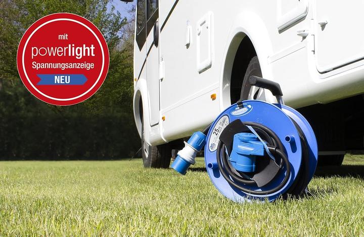 Produktbild As - Schwabe CEE-Camping-Kabeltrommel (25 m, 2.50 mm²)