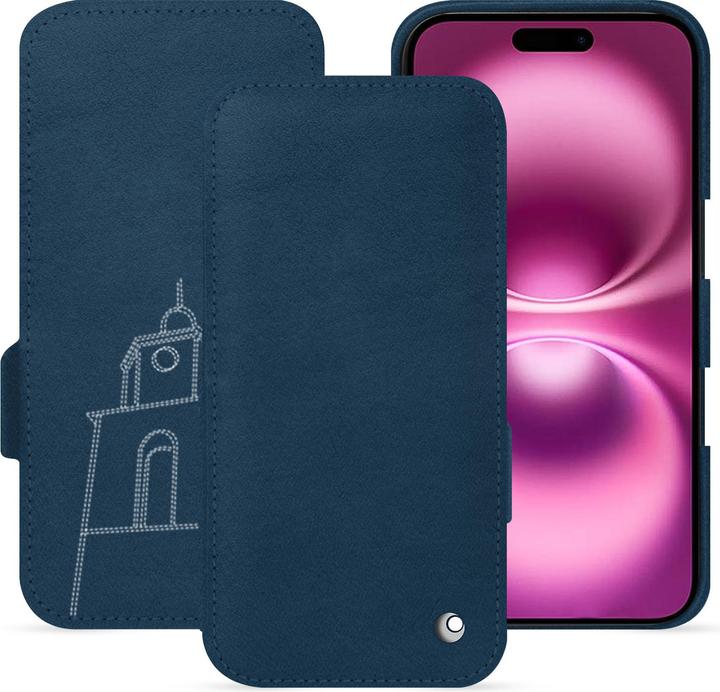 Image du produit Noreve Coque en cuir à rabat horizontal (Apple iPhone 16 Plus)