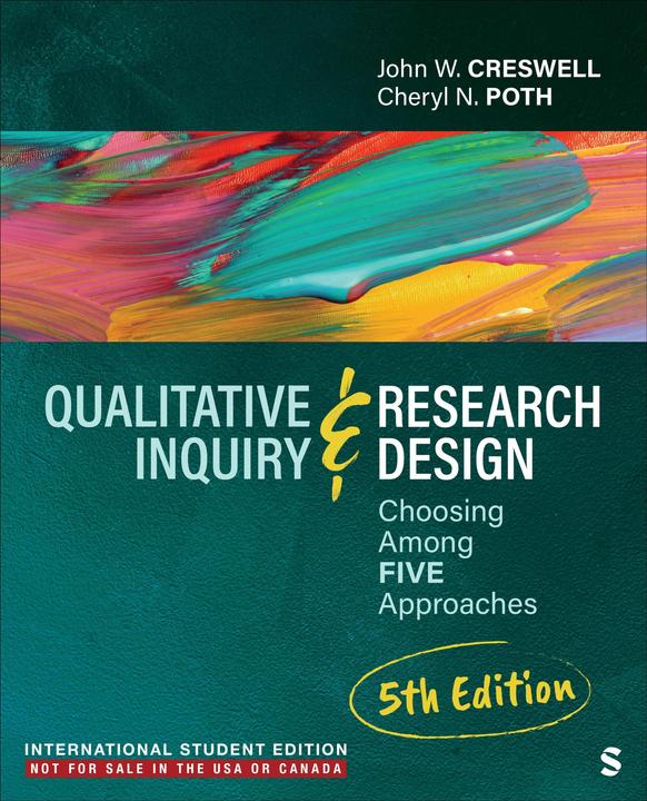 Actual product image Qualitative Inquiry and Research Design - International Student Edition (English, Creswell John W., Poth Cheryl N., 2024)