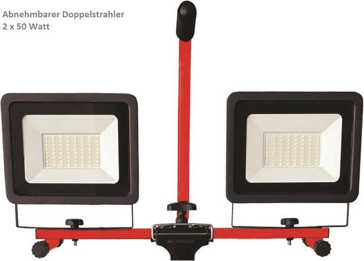 Actual product image Rätikon Batterien LED headlight (8000 lm)