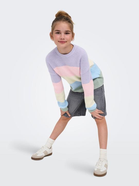 Produktbild Only Gestreifter Strickpullover Strickpullover (122, 128)