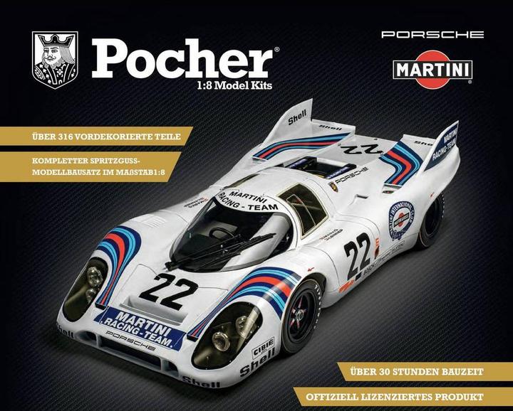 Produktbild Pocher Porsche 917KH - MARTINI / Le Mans Winner 1971
