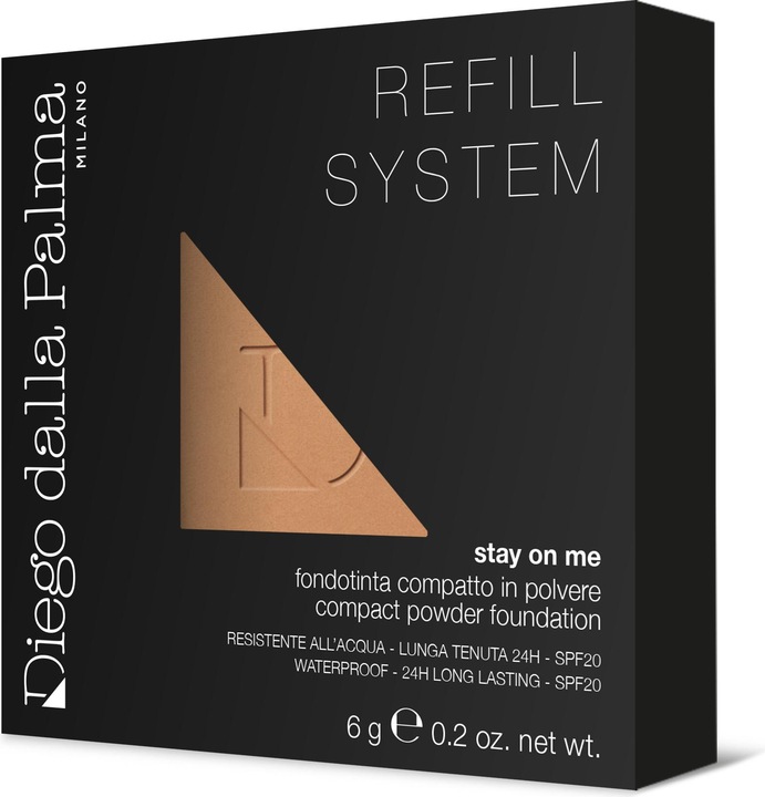 Actual product image Diego dalla Palma Stay On Me Waterproof Powder Foundation SPF 20 54 Terracotta 6g (55)