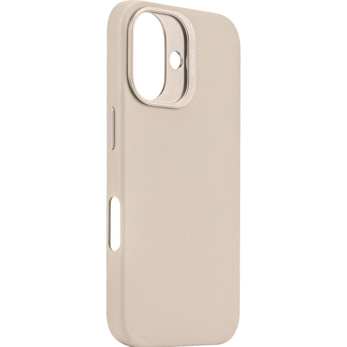 Thumbnail - Decoded Hülle für iPhone 16 Plus Stossfest MagSafe (Apple iPhone 16 Plus), Smartphone Hülle, Beige