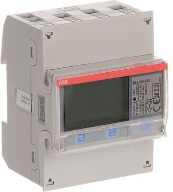 Produktbild ABB Drehstromzähler, RS485 B23 312-100 Silber, 3Phn, Direktanschluss 65A