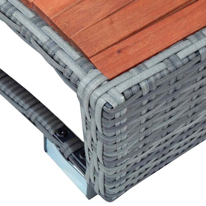 Actual product image vidaXL Spa Polyrattan