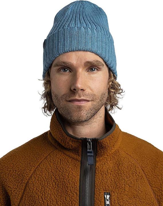 Image du produit Buff Knit Hat Norval Solid Blue (Taille unique)