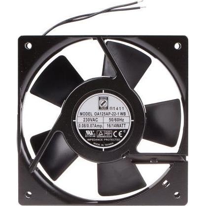 Rs Pro AC ball bearing fan,120mm 138cu.m/h 230V (120 mm), PC Lüfter