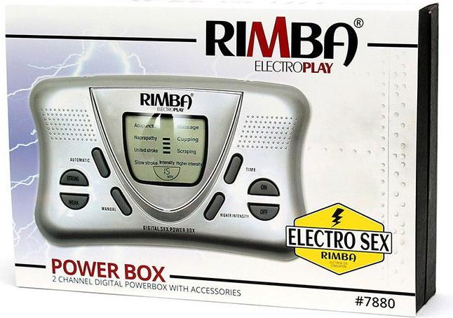 Image du produit Rimba Erotic Fashion Ra7880 It Power Box Set, Silver Plastic, 1-Pack 1 X 1