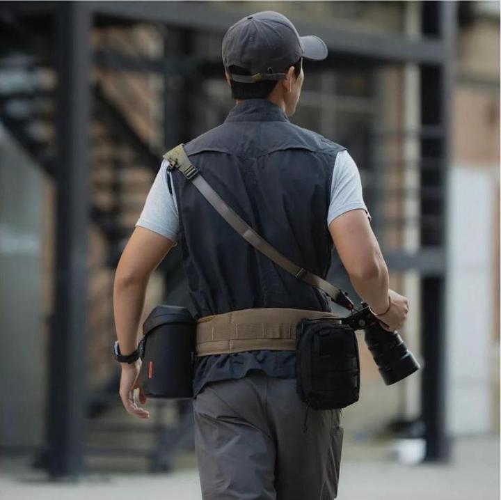 Actual product image Pgytech OneMo Photography Waist Belt (Coyote Brown) (Hip belt)