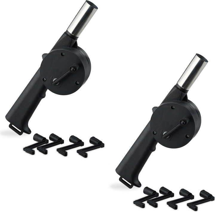 Immagine prodotto Relaxdays Soffiatore barbecue, manuale