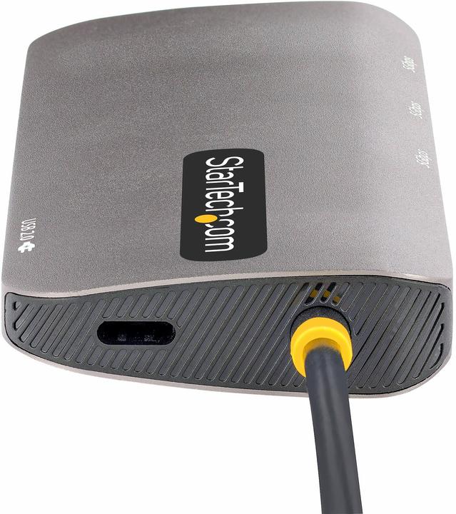 Immagine prodotto StarTech com USB C Multiport Adapter, 4K 60Hz HDMI Video, 3 Port 5Gbps USB-A 3.2 Hub, 100W Power Del (USB-C)