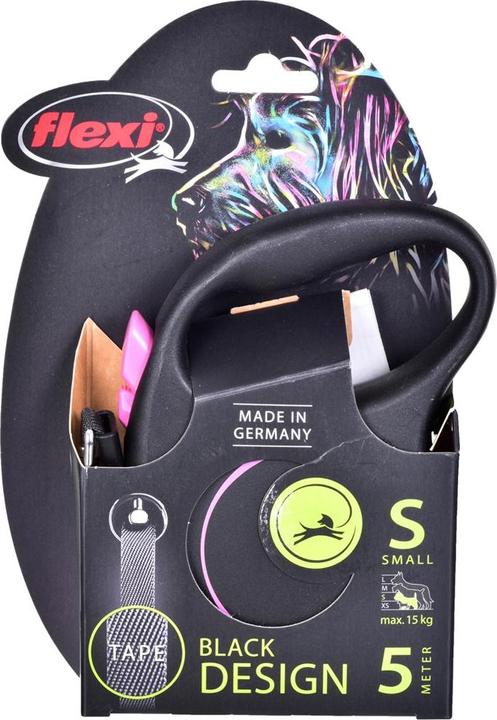 Productafbeelding Flexi Zwarte Designriem (S, Hond, Algemeen)