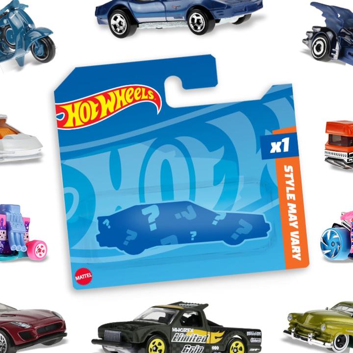 Hot Wheels Die-Cast 1-piece range