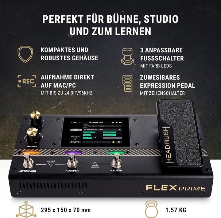 Produktbild Headrush Flex Prime (Bass, Gitarre)