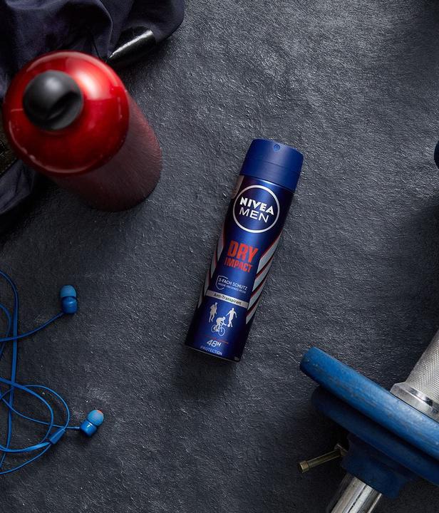 Actual product image NIVEA MEN Dry Impact (Spray, 150 ml)
