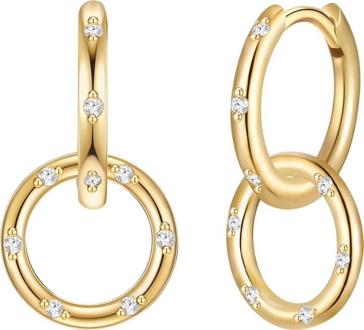 Image du produit Glanzstücke München Femme argent sterling zirconium or jaune - 30300 (Argent Sterling)