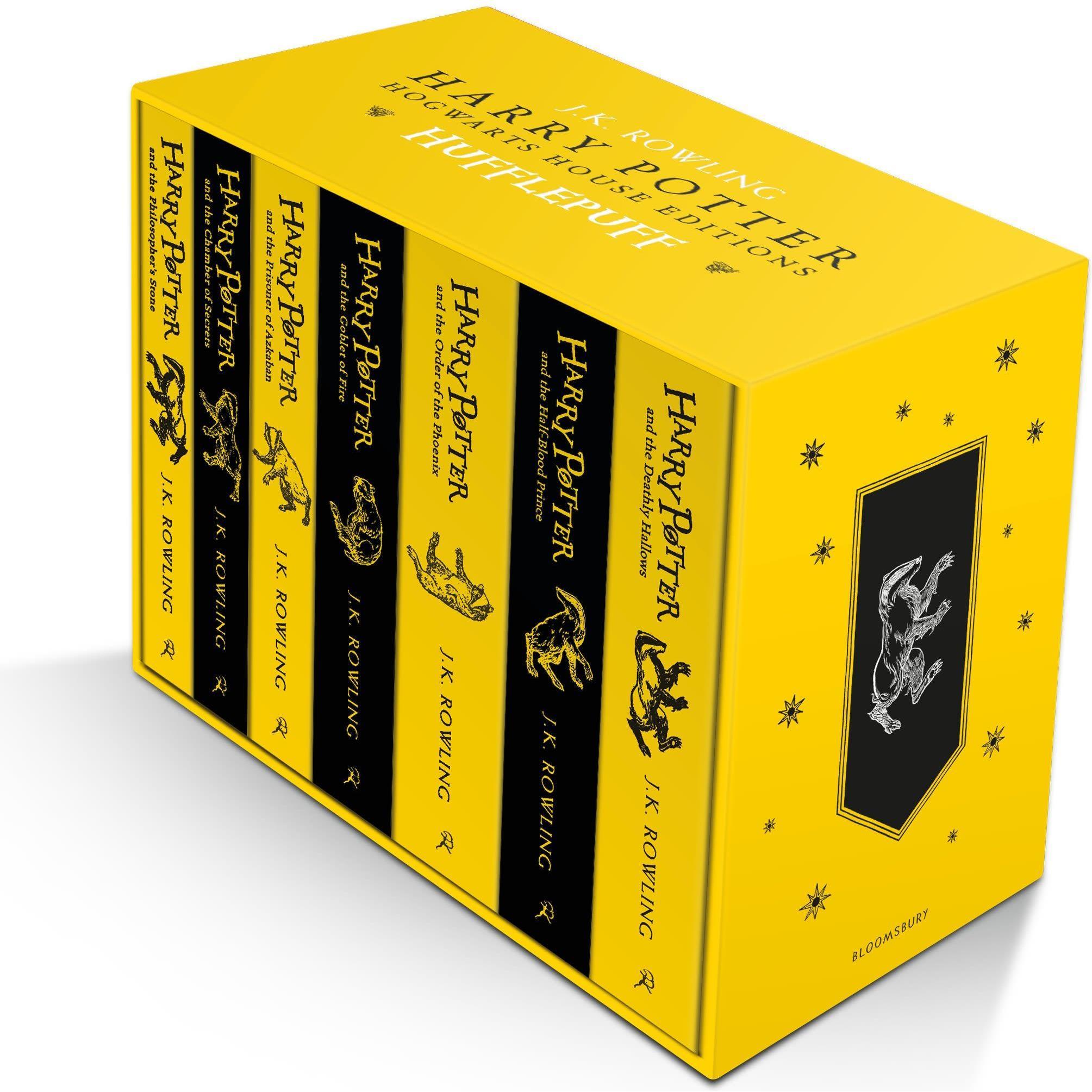 Harry Potter Hufflepuff House Editions Paperback Box Set, Kinderbücher von J.K. Rowling