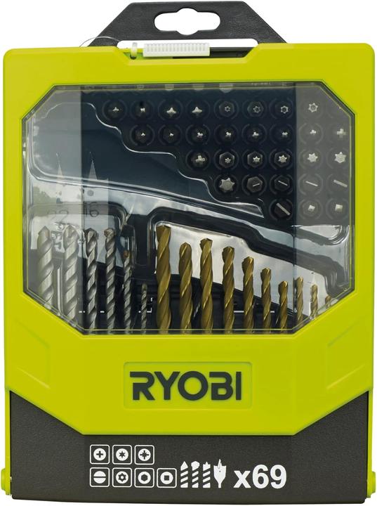 Image du produit Ryobi Assortiment de forets et de mèches RAK6 (1,5 mm, 10 mm, 16 mm, 2 mm, 2,5 mm, 22 mm, 3 mm, 3,5 mm, 4 mm, 4,5 mm, 5 mm, 5,5 mm, 6 mm, 6,5 mm, 8 mm)