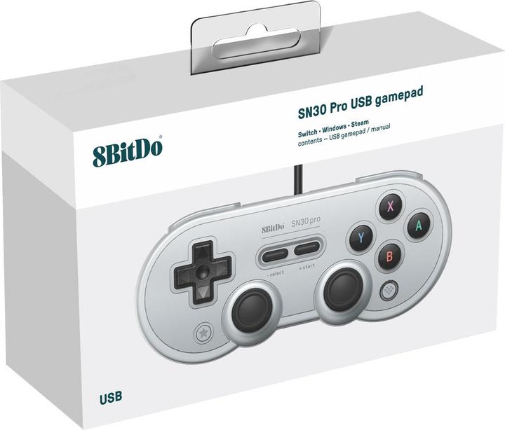 Image du produit 8bitdo SN30 Pro (Switch, PC)