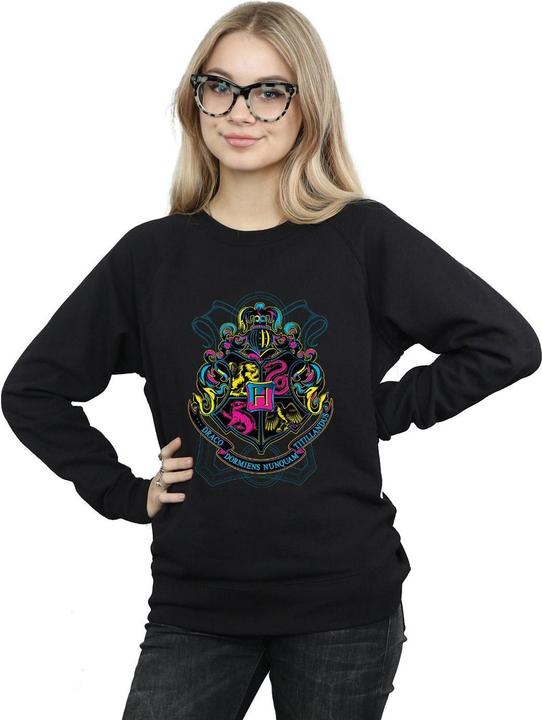 Immagine prodotto Neon Hogwarts Crest Felpa Donna (L)