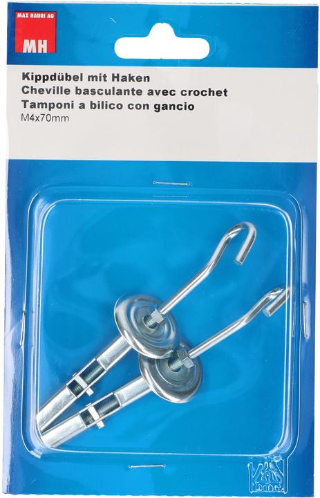 Produktbild Max Hauri Kippdübel mit Haken (2 Stk.)