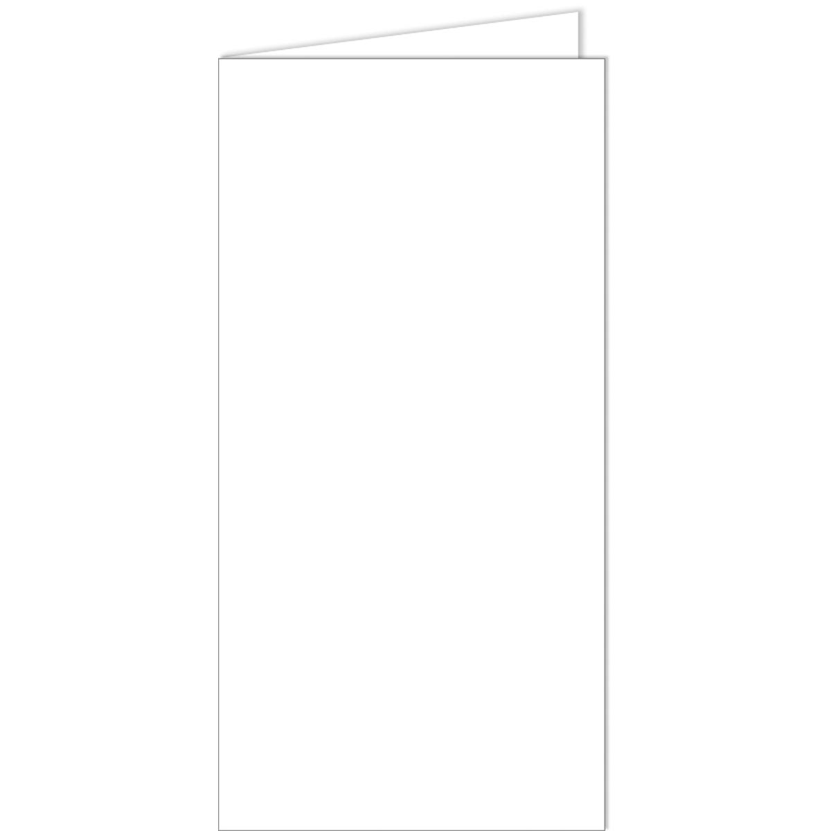Ursus, Grusskarte + Briefpapier, Briefkarten DINlang hoch doppelt VE=100 Stück weiss (1 Stk.)