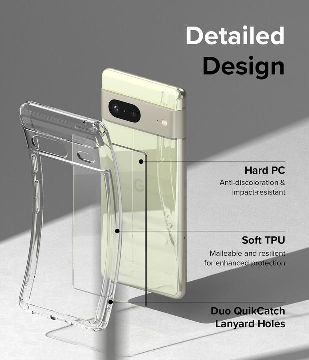 Produktbild Ringke Fusion case for Google Pixel 7 transparent transparent case (Google Pixel 7)