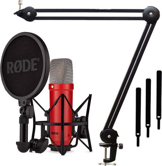 Produktbild RØDE NT1 Signature Red Mikrofon mit Gelenkarm
