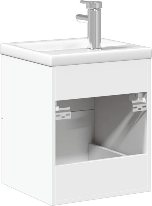Produktbild vidaXL Waschbeckenunterschrank mit Einbaubecken