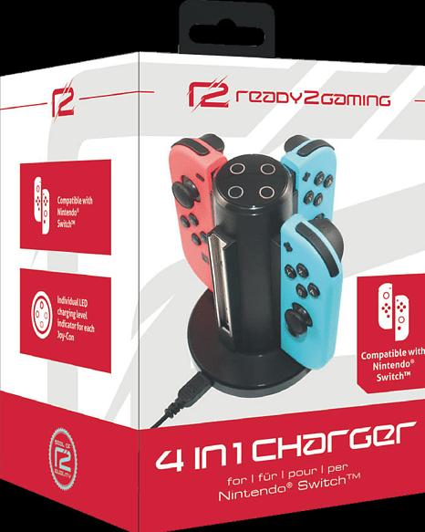 Produktbild ready2gaming 4 in 1 Charger (Switch)