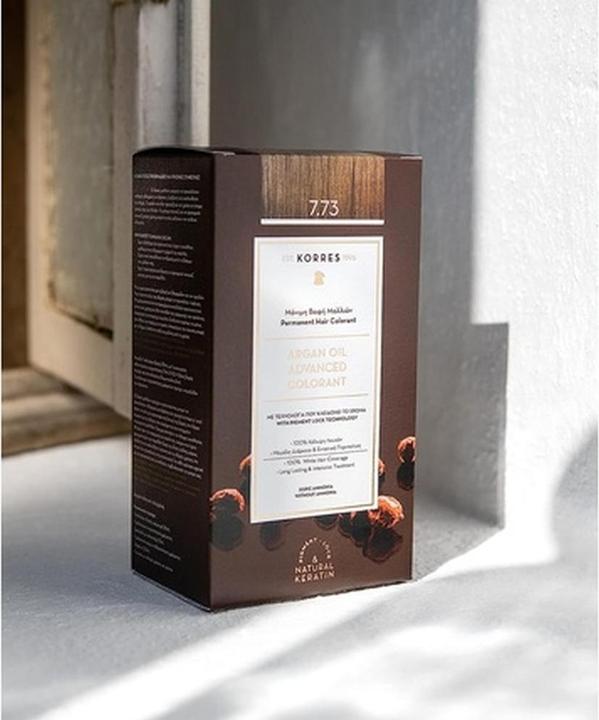 Image du produit Korres Huile d’ Argan Coloration Permanente (7.73 Golden Moca)