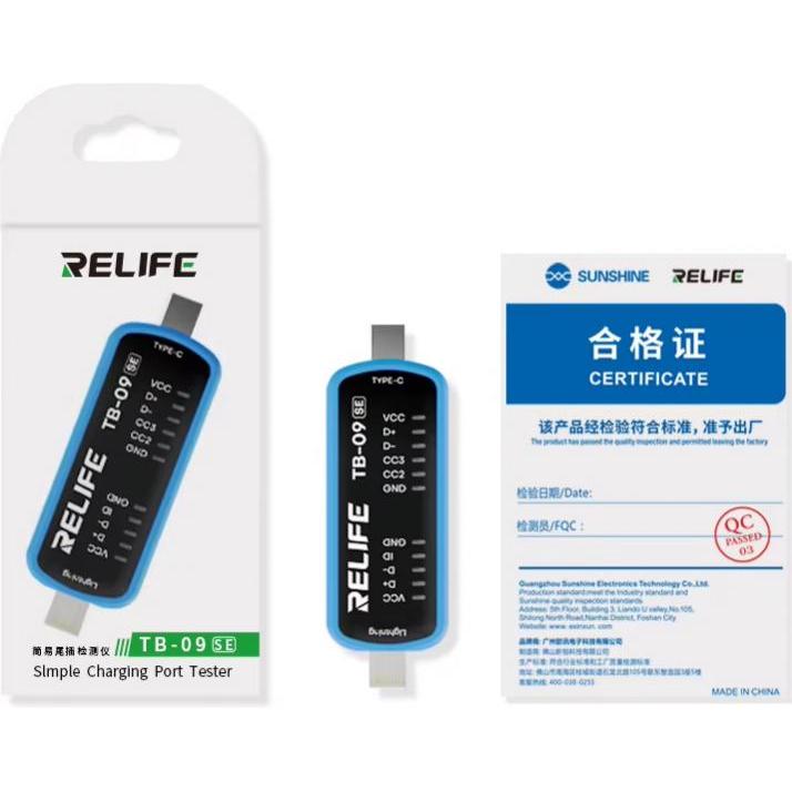 Relife Service Tester TB-09 SE, Lightning / USB-C, Accessori per cellulare