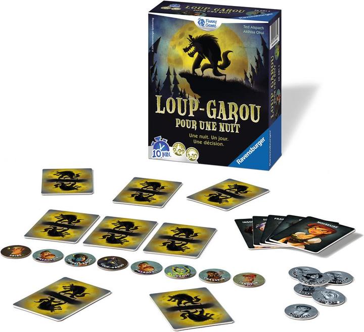 Actual product image Ravensburger Loup garou pour une nuit (French, 3 - 10 Players)