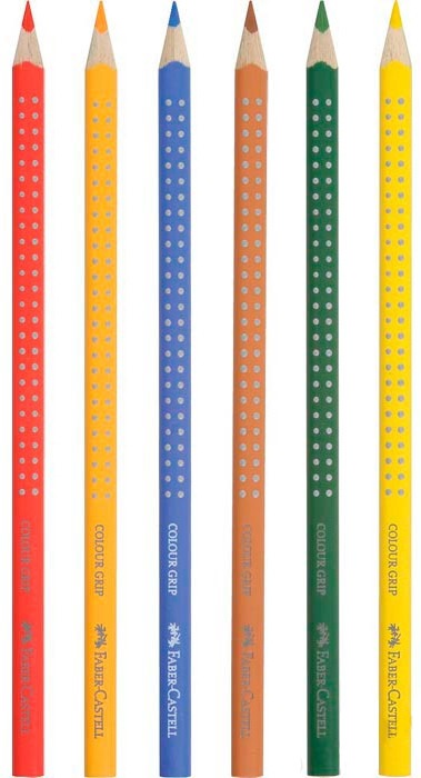 Actual product image Faber-Castell Colour Grip (Multicoloured, 6 x)