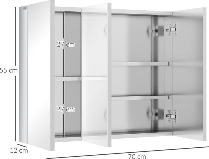 Produktbild Jamb Badezimmerschrank (70 x 12 x 55 cm)