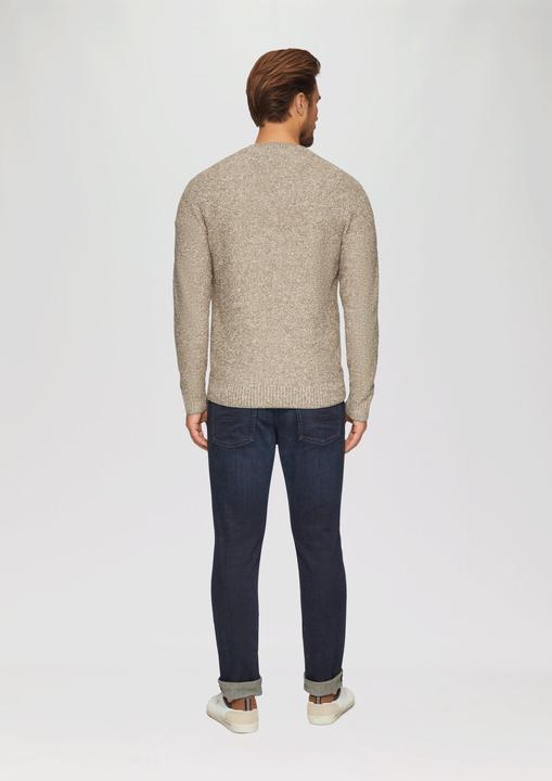 Image du produit S.Oliver Strickpullover Grobstrickpullover in Melange-Optik (XL)