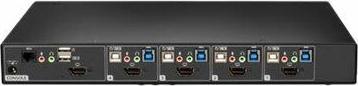 Produktbild Vertiv DP/H KVM Switch 4-Port Single Display