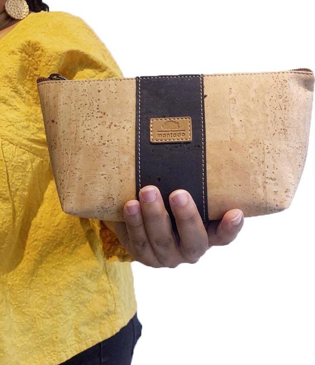 Actual product image Montado Cork case "Blue Edition"