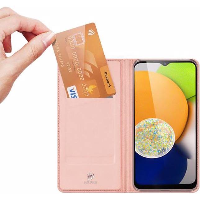 Thumbnail - Dux Ducis Skin Pro Series Bookcover (Samsung Galaxy A03), Smartphone Hülle, Rosa