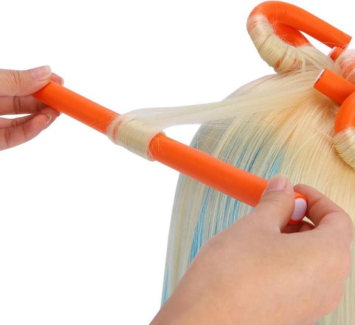 Produktbild JTI 10x flexible Lockenwickler - 3 cm - Orange